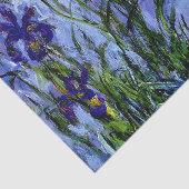 Monet - Lilac Irises Seidenpapier (Ausschnitt)