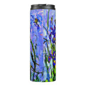 Monet - Lilac Irises Thermosbecher (Rückseite)