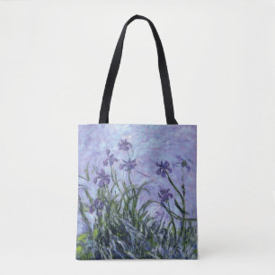 Monet Lilac Irises Tote Bag Tasche
