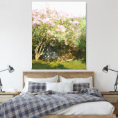Monet - Lilacs in der Sonne Leinwanddruck (Insitu (Schlafzimmer))