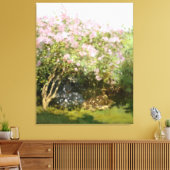 Monet - Lilacs in der Sonne Leinwanddruck (Insitu (Wohnzimmer))