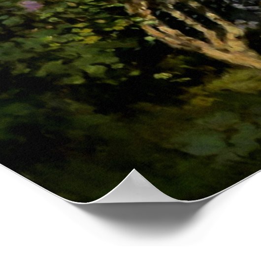 Monet - Lilacs in der Sonne Poster (Ecke)