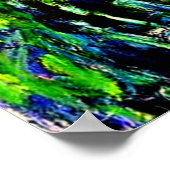 Monet - Lilacs und Ire Poster (Ecke)