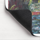 Monet Lilien-Teich Mousepad (Ecke)