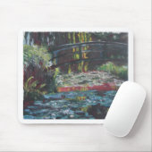 Monet Lilien-Teich Mousepad (Mit Mouse)