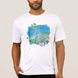 ** Monet Lily Pads Pond Painting AR23 T - Shirt<br><div class="desc">WHITE Farbe MEN's SHORT SLEEVE Classic Monet und Wasser Lilienteich Malerei. Die Monet Lilies / Lotus sind magenta , rosa. Energetisch Enhanced Elegant Feminine Romantic Ephemera Bloral Malerei Künstlerische Einzigartige Kreative Moderne und Romantische Vintage Design. (SEARCH AR23 für ähnliche Designs) Das ist ein Shabby Chic , Feminine Girly Design. Dieses...</div>