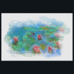 ** Monet-Lily-Pond-Angel-Dekoupage AR23   Seidenpapier<br><div class="desc">Energetisch Enhanced Classic Art - Grunge Floral Classic Berühmtes Gemälde Künstlerische Einzigartige Kreative Moderne und Romantische Decoupage Monet Lily Pond Floral Vintag mit Imitate Grunge Hintergrund Abstrakt Alt aussehende Handwriting DECOUPAGE TISSUE PAPER. Es gibt ein reichhaltiges Aquamarines Blau, um die Sinne zu wecken. Ein Rahmen mit Cherubs ist kaum sichtbar..wenn...</div>