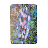 Monet - Los Nenufares (Wasserlilien), Badematte (Vorderseite Vertikal)