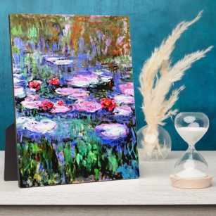 Monet - Los Nenufares (Wasserlilien) Fotoplatte