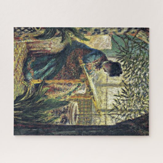 Monet - Madame Monet Stickerei Puzzle (Horizontal)