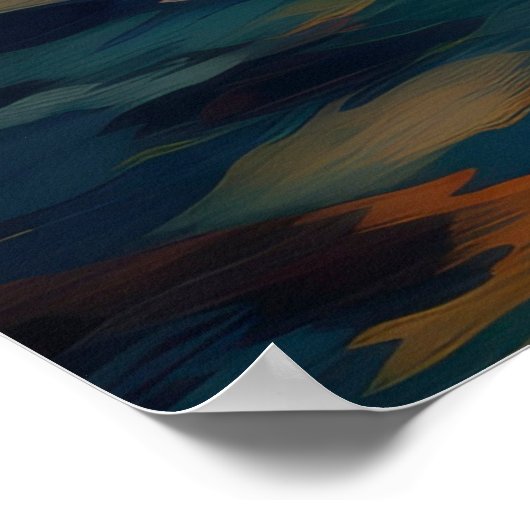 Monet Masterpiece Poster (Ecke)