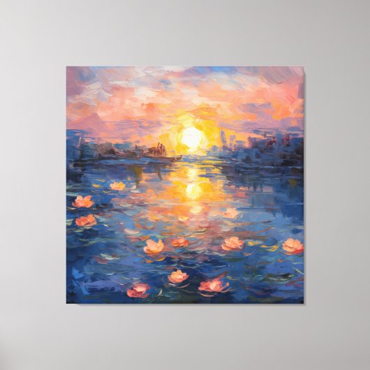 Monet Masterworks Leinwanddruck (Vorderseite)