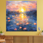 Monet Masterworks Leinwanddruck (Insitu (Wohnzimmer))