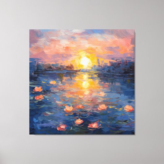 Monet Masterworks Leinwanddruck (Vorderseite)