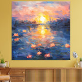 Monet Masterworks Leinwanddruck (Insitu (Wohnzimmer))