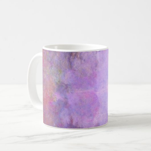 Monet - Misty Morning on the Seine Kaffeetasse (Vorderseite Links)