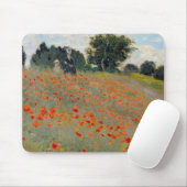 Monet Mohnblumen Mousepad (Mit Mouse)