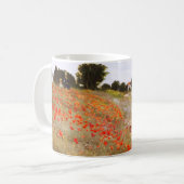 Monet Mohnblumen-Tasse Kaffeetasse (Vorderseite Links)