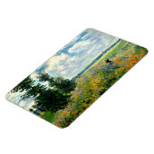 Monet - Mohnfeld, Argenteuil, Impressionismus Kuns Magnet (Linke Seite)