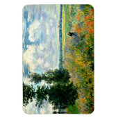 Monet - Mohnfeld, Argenteuil, Impressionismus Kuns Magnet (Vertikal)