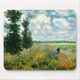 Monet - Mohnfeld, Argenteuil Mousepad