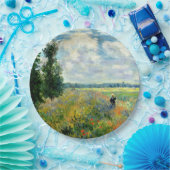 Monet - Mohnfeld, Argenteuil Pappteller (Party)