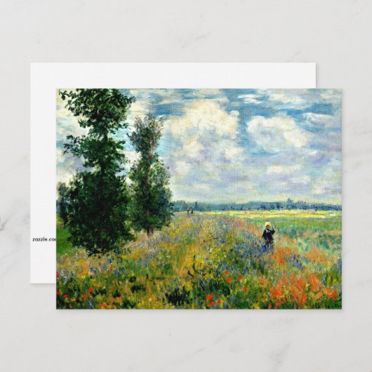 Monet - Mohnfeld, Argentinien (Vorne/Hinten)