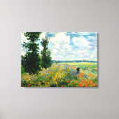 Monet - Mohnfeld, Argentinien Leinwanddruck (Vorderseite)