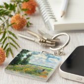Monet - Mohnfeld, Argentinien Schlüsselanhänger (Vorderseite rechts)