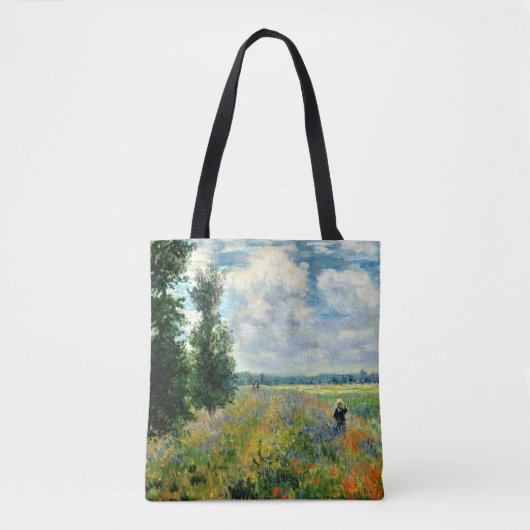 Monet - Mohnfeld, Argentinien, Tasche (Vorderseite)