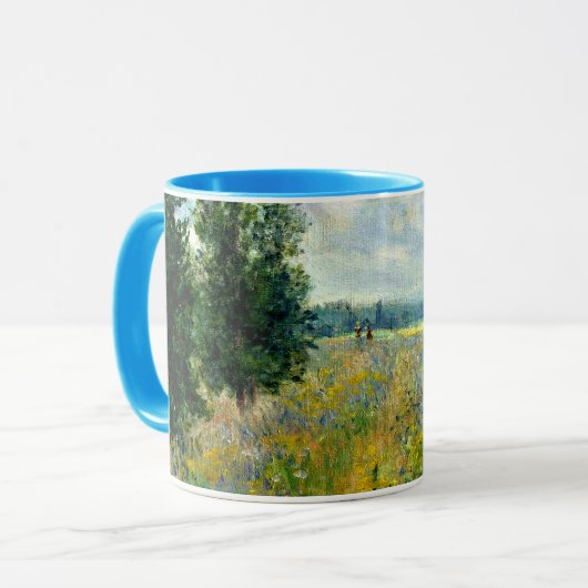 Monet - Mohnfeld, Argentinien Tasse (Vorderseite Links)