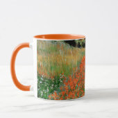 Monet - Mohnfelder im Tiefen bei Giverne Tasse (Links)