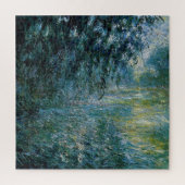 Monet - Morgens an der Seine im Regen, schöne Kuns Puzzle (Vertikal)