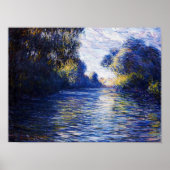 Monet - Morning an der Seine, 1897 Poster (Vorne)