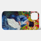Monet Mutter und Kind im Garten Case-Mate iPhone Hülle (Rückseite (Horizontal))