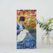 Monet Mutter und Kind im Garten Karte (Stehend Vorderseite)