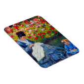 Monet Mutter und Kind im Garten Magnet (Rechte Seite)