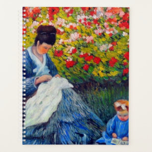 Monet Mutter und Kind im Garten Planer