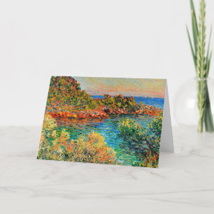 Monet, Nahe Monte Carlo, berühmtes Gemälde, Karte