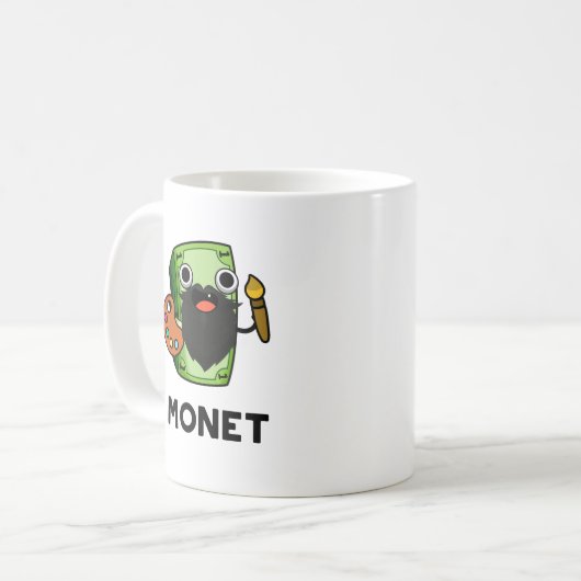 Monet Niedlich Artist Money Pub Kaffeetasse (Vorderseite Links)