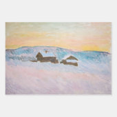 Monet - Norwegen Masterpiece Selection Geschenkpapier Set (Vorderseite 3)