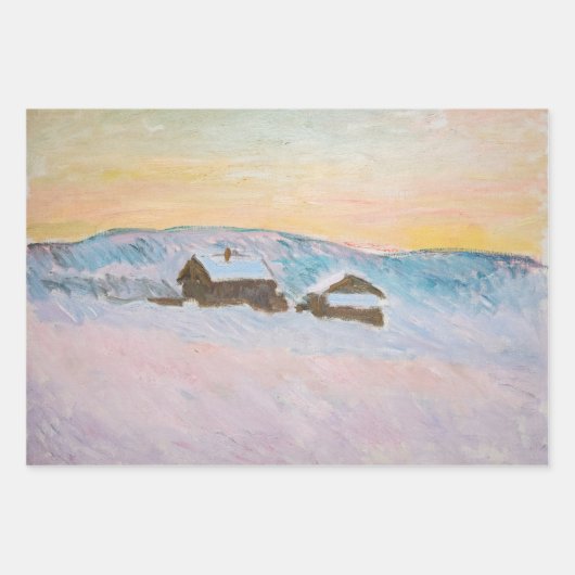 Monet - Norwegen Masterpiece Selection Geschenkpapier Set (Vorderseite 3)