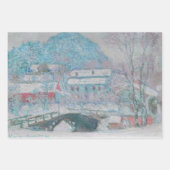 Monet - Norwegen Masterpiece Selection Geschenkpapier Set (Vorderseite)