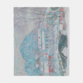 Monet - Norwegen, Sandviken Village in Snow Fleecedecke (Vorderseite)