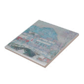 Monet - Norwegen, Sandviken Village in Snow Fliese (Seite)