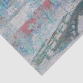 Monet - Norwegen, Sandviken Village in Snow Seidenpapier (Detail)