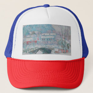Monet - Norwegen, Sandviken Village in Snow Truckerkappe