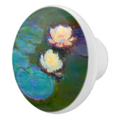 Monet Nympheas (1897-1898), Fine Art Keramikknauf (Rechts)