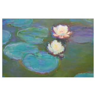 Monet Nympheas (1897-1898), Fine Art Stoff