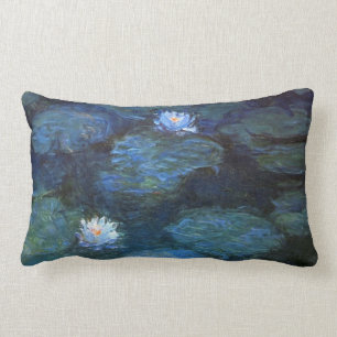 Monet Nympheas Lumbar-Kissen Lendenkissen